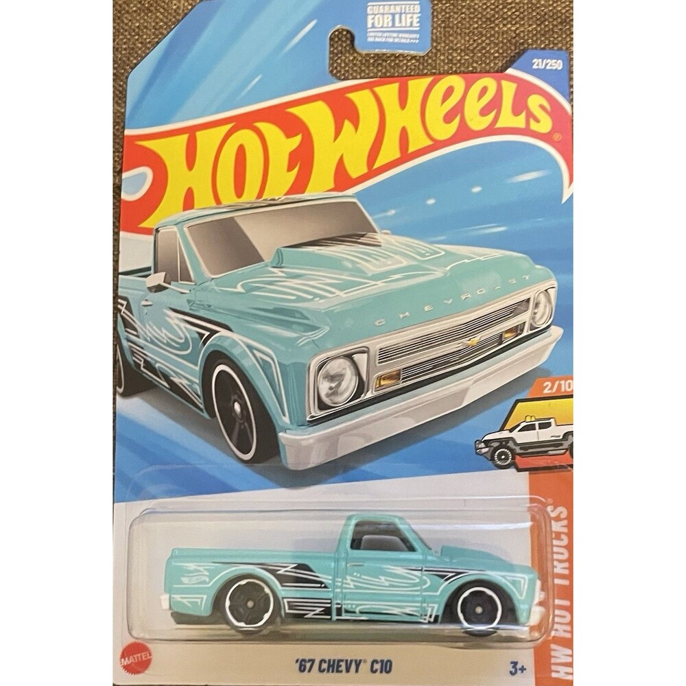 HOT WHEELS 67 Chevy C10 HW Hot Trucks 21/250 1:64